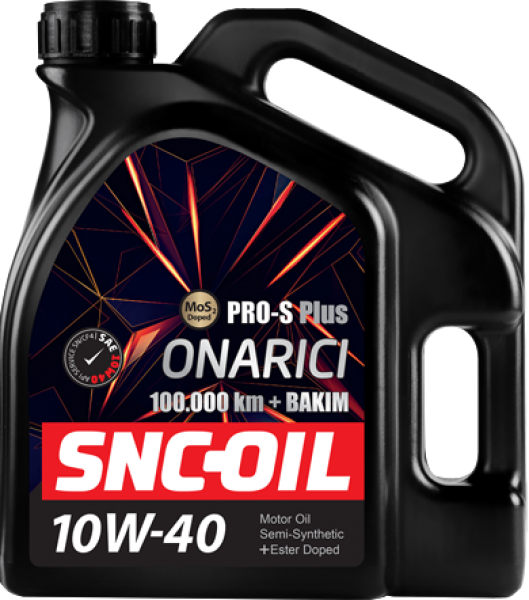 SNC-Oil Pro-S Plus 100.000 km + Bakım 10W-40 Motor Yağı (4 litre)
