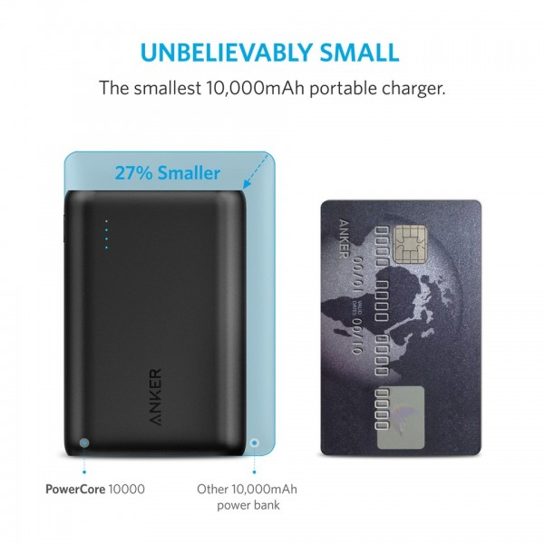 Anker PowerCore 10000 10000 mAh Powerbank