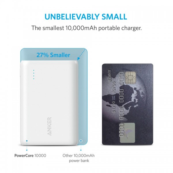 Anker PowerCore 10000 10000 mAh Powerbank