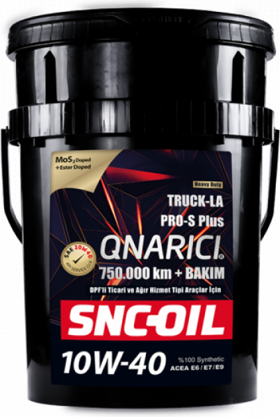 SNC-Oil Heavy Duty Truck-LA Pro-S Plus 750.000 km + Bakım 10W-40 Motor Yağı (20 litre)