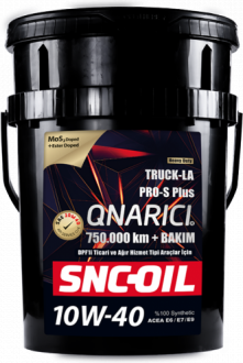 SNC-Oil Heavy Duty Truck-LA Pro-S Plus 750.000 km + Bakım 10W-40 Motor Yağı