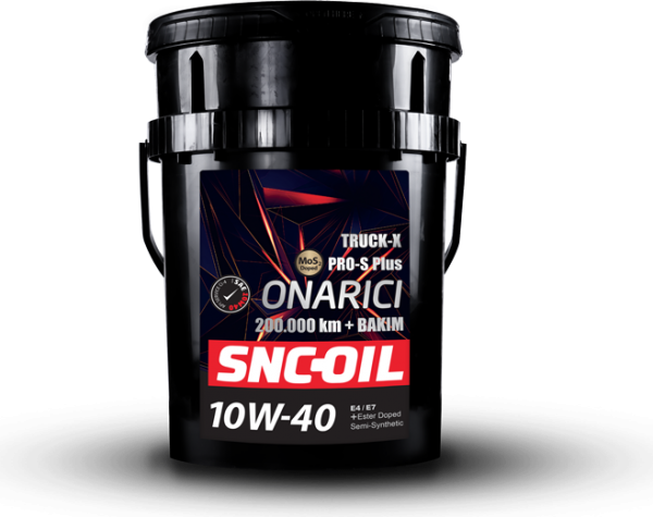 SNC-Oil Truck-X Pro-S Plus 200.000 km + Bakım 10W-40 Motor Yağı (20 litre)