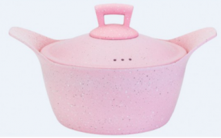 Hascevher Safir Buhar Delikli Granit Tencere 24 cm