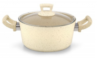 Hascevher Germanitium Granit Derin Tencere 20 cm