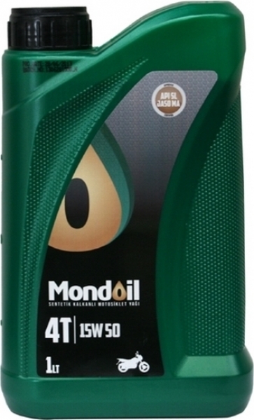 Mondoil 4T 15W-50 Motor Yağı (1 litre)