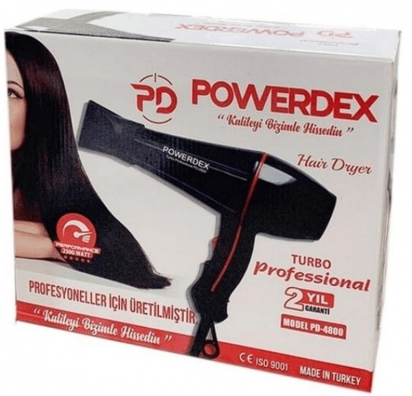 PowerDex PD-4800 Saç Kurutma Makinesi