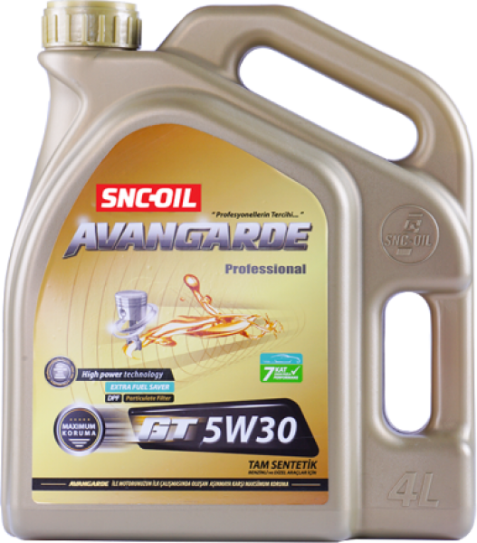SNC-Oil Avangarde GT 5W-30 Motor Yağı (4 litre)