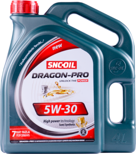 SNC-Oil Dragon-Pro 5W-30 Motor Yağı (4 litre)
