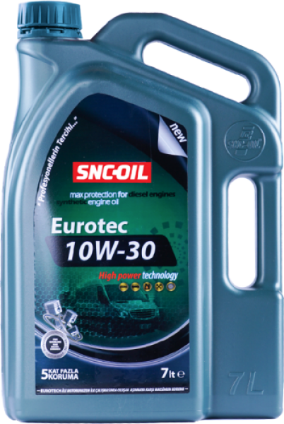 SNC-Oil Eurotec 10W-30 Motor Yağı (7 litre)