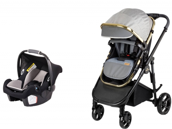Baby Care BC-410 Elantra Chrome Travel Sistem Bebek Arabası