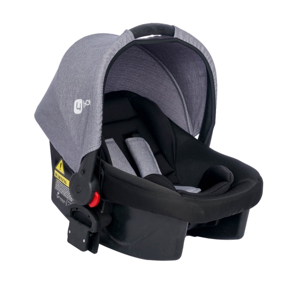 4 Baby Safran Krom Şase Premium Travel Sistem Bebek Arabası