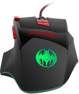 J-Tech Red Bat Mouse
