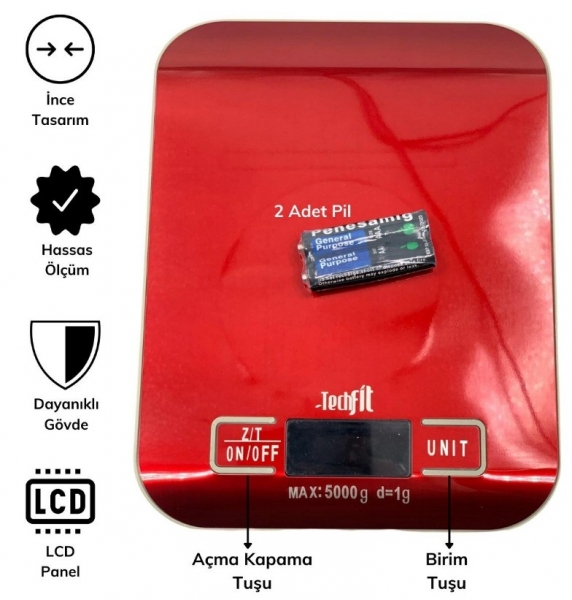 Buffer TF-1002 Mutfak Terazisi