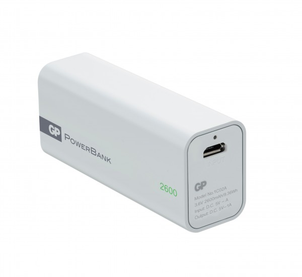 GP 1C02A 2600 mAh Powerbank