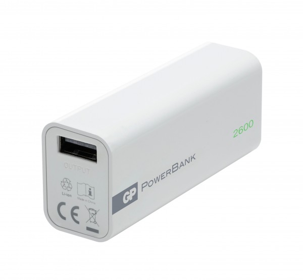 GP 1C02A 2600 mAh Powerbank