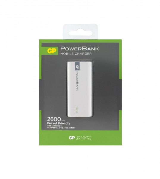 GP 1C02A 2600 mAh Powerbank