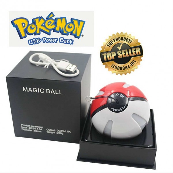 Magic Ball Pokemon Go 10000 10000 mAh Powerbank