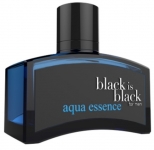 Black Is Black Aqua Essence EDT 100 ml Erkek Parfümü resim