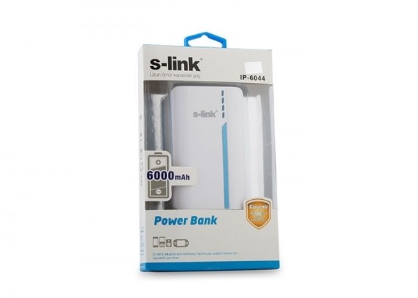 S-link IP-6044 6000 mAh Powerbank