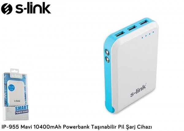 S-link IP-955 10400 mAh Powerbank