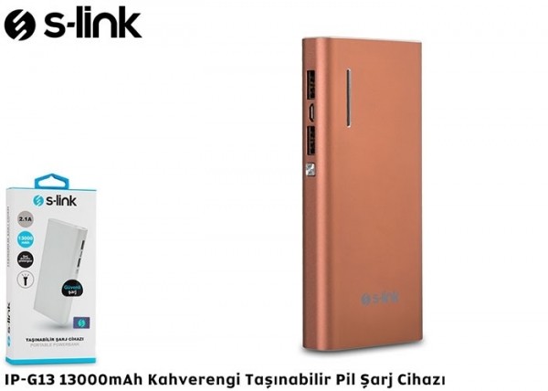 S-link IP-G13 13000 mAh Powerbank