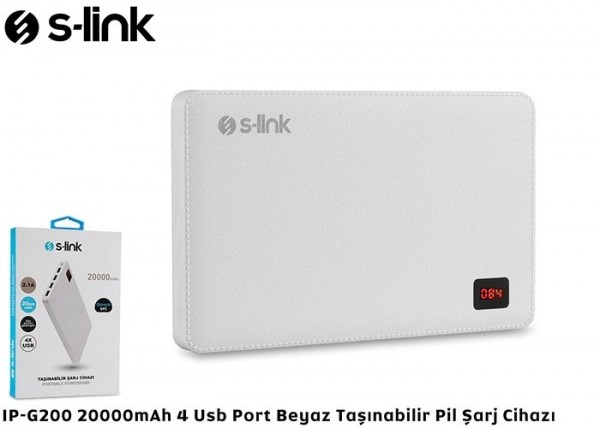 S-link IP-G200 20000 mAh Powerbank