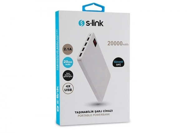 S-link IP-G200 20000 mAh Powerbank