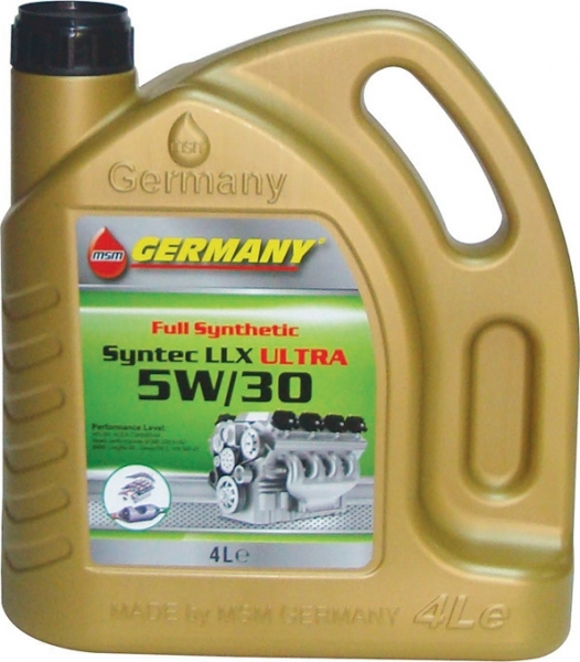 MSM Germany Syntec LLX Ultra 5W-30 DPF Motor Yağı (4 litre)