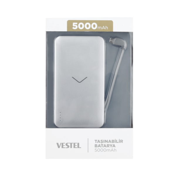 Vestel Taşınabilir Batarya 5000 5000 mAh Powerbank