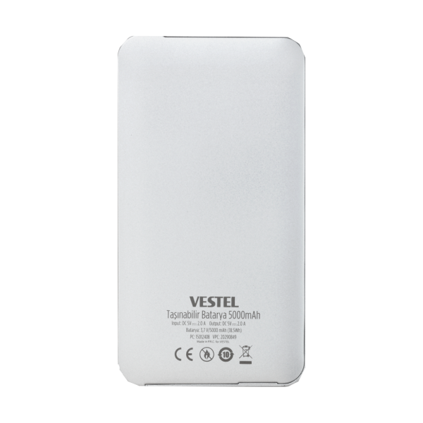 Vestel Taşınabilir Batarya 5000 5000 mAh Powerbank
