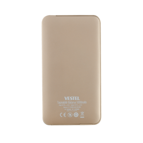 Vestel Taşınabilir Batarya 5000 5000 mAh Powerbank