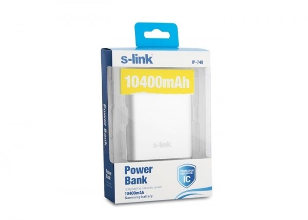 S-link IP-740 10400 mAh Powerbank