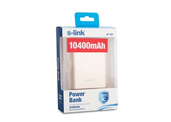 S-link IP-740 10400 mAh Powerbank