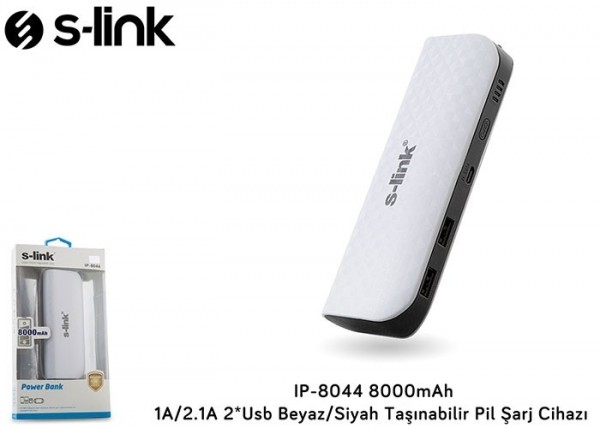 S-link IP-8044 8000 mAh Powerbank