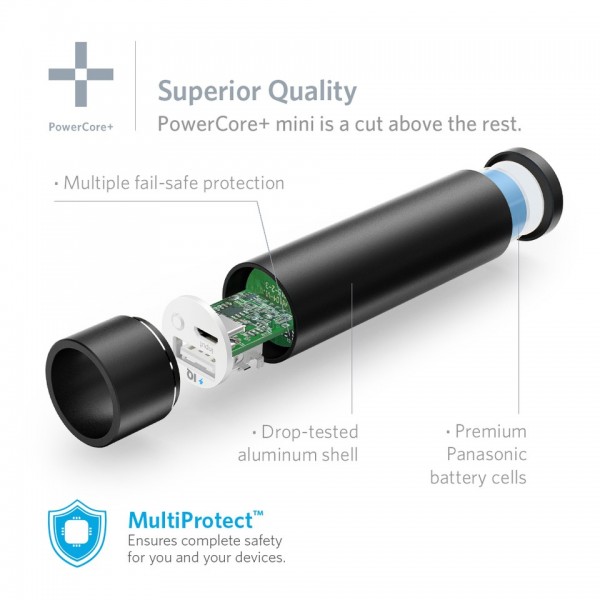 Anker PowerCore+ mini 3350 mAh Powerbank