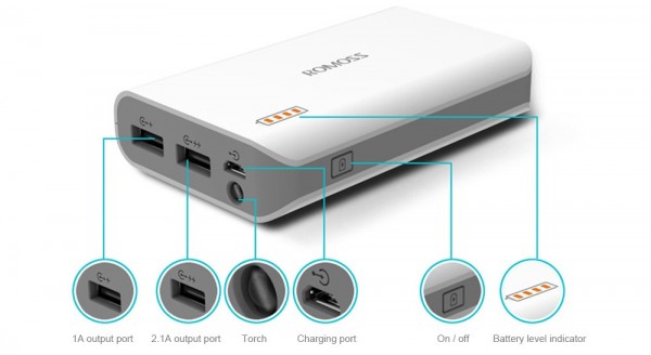 Romoss Sense 3S 10000 mAh Powerbank
