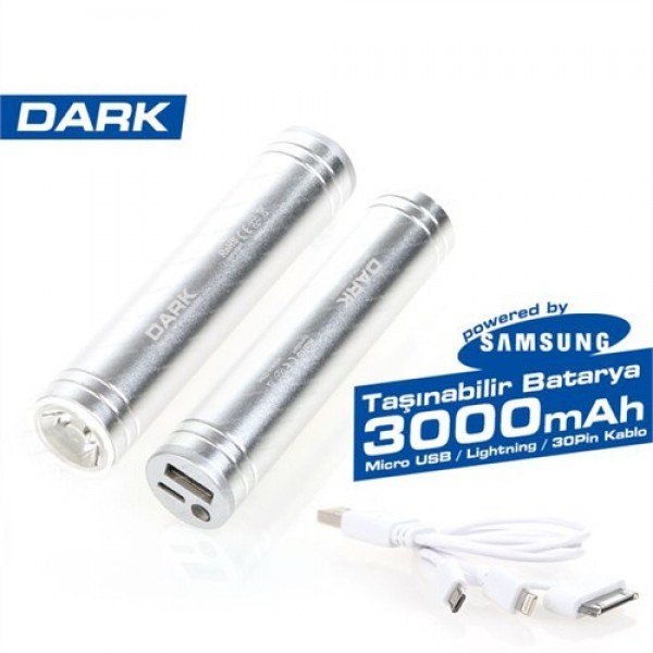 Dark 3000 3000 mAh Powerbank