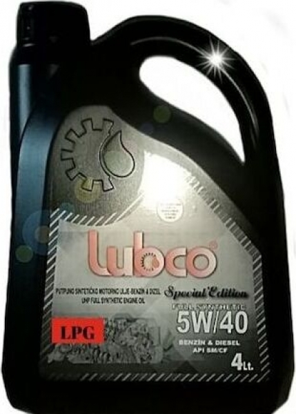 Lubco LPG 5W-40 Motor Yağı (4 litre)