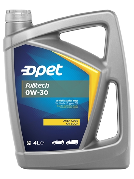 Opet Fulltech 0W-30 Motor Yağı (4 litre)