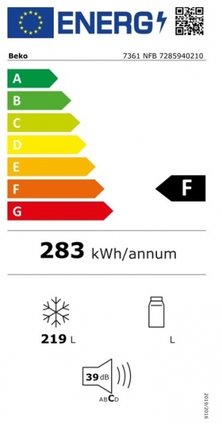 Beko 7361 NFB Derin Dondurucu