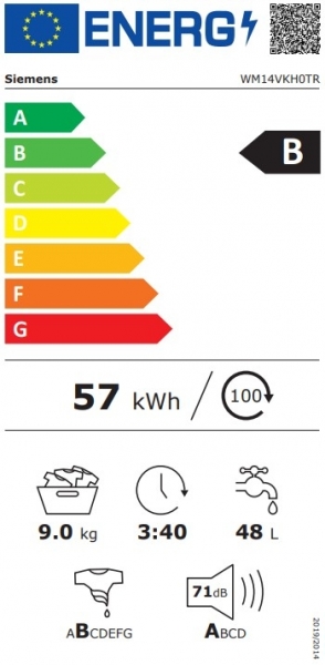 Siemens WM14VKH0TR Çamaşır Makinesi