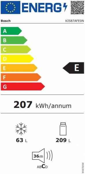Bosch KIS87AFE0N Buzdolabı