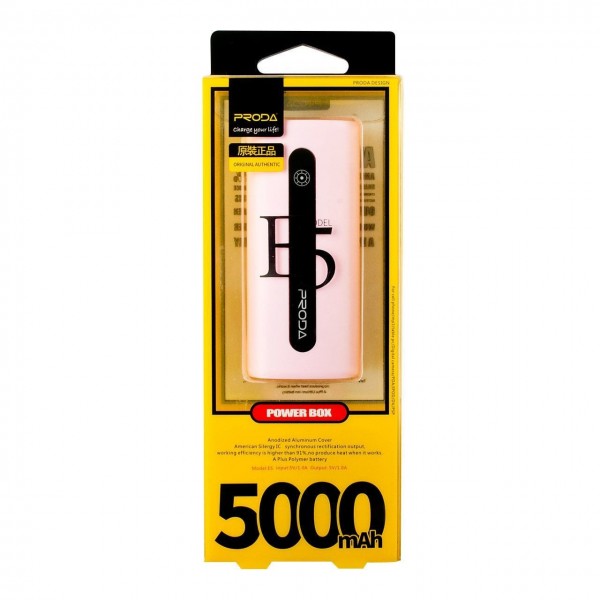 Proda PowerBox E5 5000 mAh Powerbank