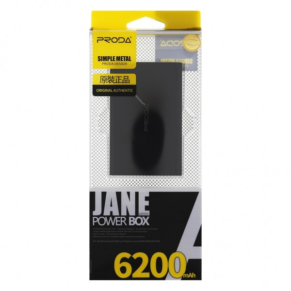 Proda PowerBox Jane Metal 6200 mAh Powerbank