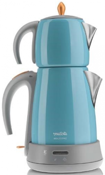 Arzum AR3019 Çaycı Klasik Çay Makinesi (Çelik / Mavi / Pembe)