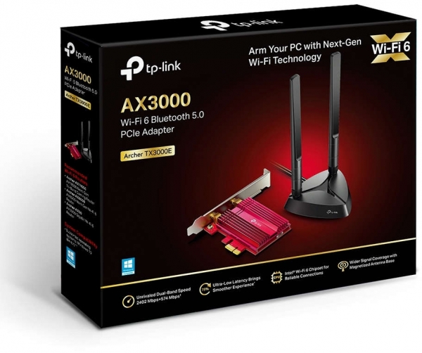 TP-Link Archer TX3000E Kablosuz PCIe Adaptörü