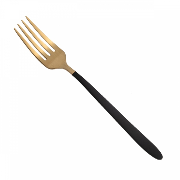 Jumbo 9400 Titanyum Black Gold 18 Parça Çatal Kaşık Bıçak Takımı (18 Parça)