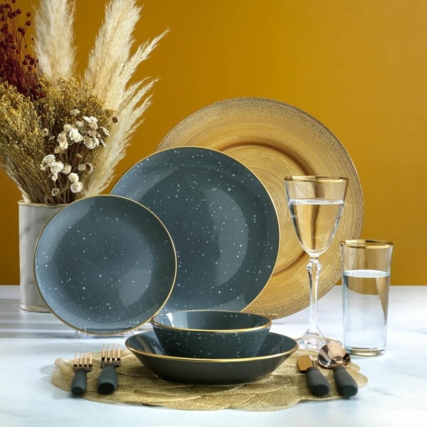 Schafer Marrow GRI01 24 Parça Yemek Takımı