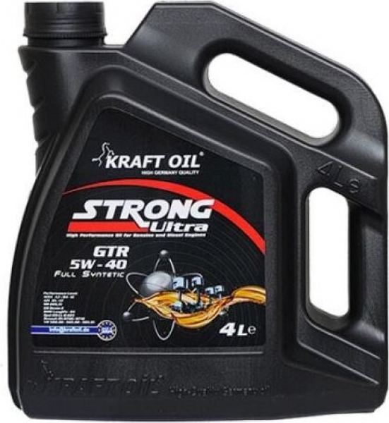 Kraft Oil Strong GTR Ultra 5W-40 Motor Yağı (4 litre)