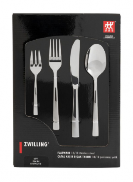 Zwilling Loft 24 Parça Çatal Kaşık Bıçak Takımı